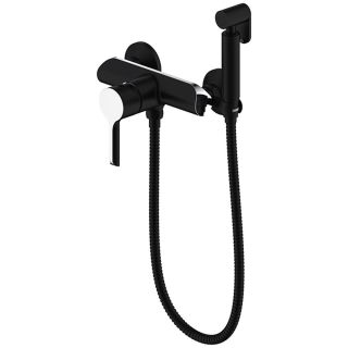 Гигиенический душ со смесителем Gappo G2003-6 чёрный/хром